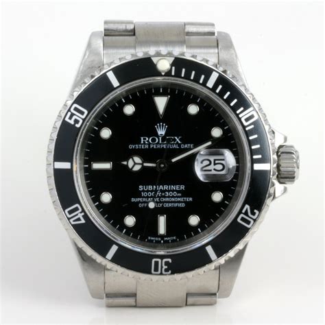 2003 rolex submariner value|Rolex Submariner 16610 year.